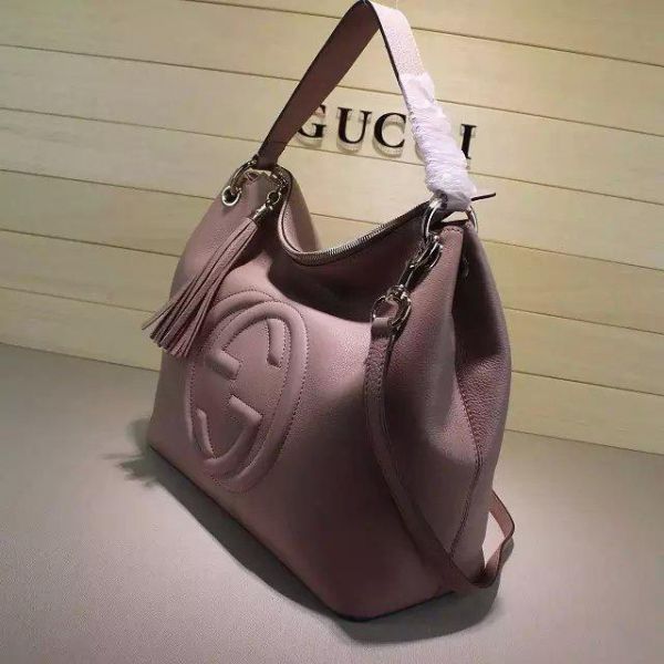 Gucci Soho Large Hobo Bag in Brown