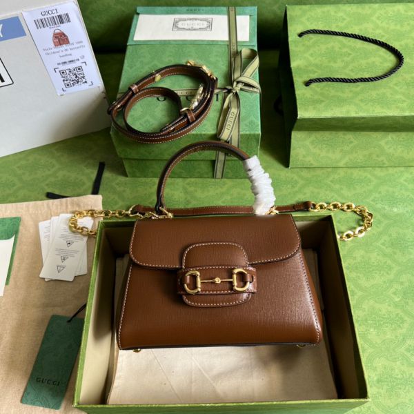 703848 Gucci Horsebit 1955 Mini Bag