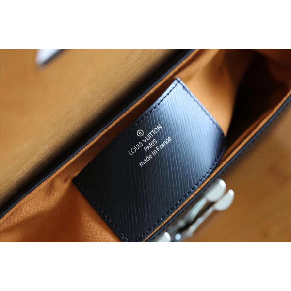 M54857 Louis Vuitton 2018 Premium EPI Leather Twist MM－Black