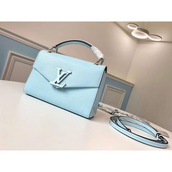 Louis Vuitton Pochette Grenelle Blue Seaside Epi Leather Bag