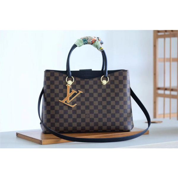 N40050 Louis Vuitton 2018 Premium Damier Ebene Canvas LV Riverside