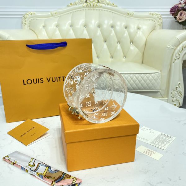 Louis Vuitton Monogram Scott Box - Clear Cosmetic Bags