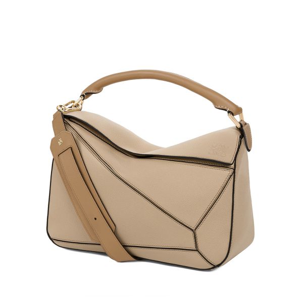 Loewe puzzle small sand discount mink