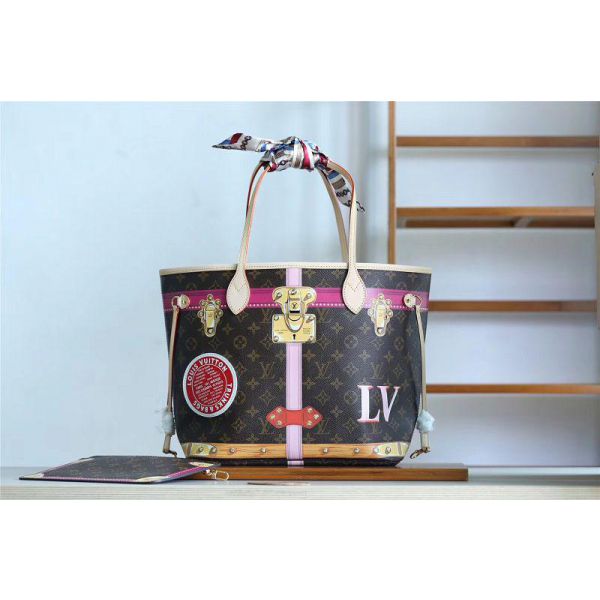 LOUIS VUITTON Neverfull MM Tote Bag 2018 Summer Trunk Collection M41390