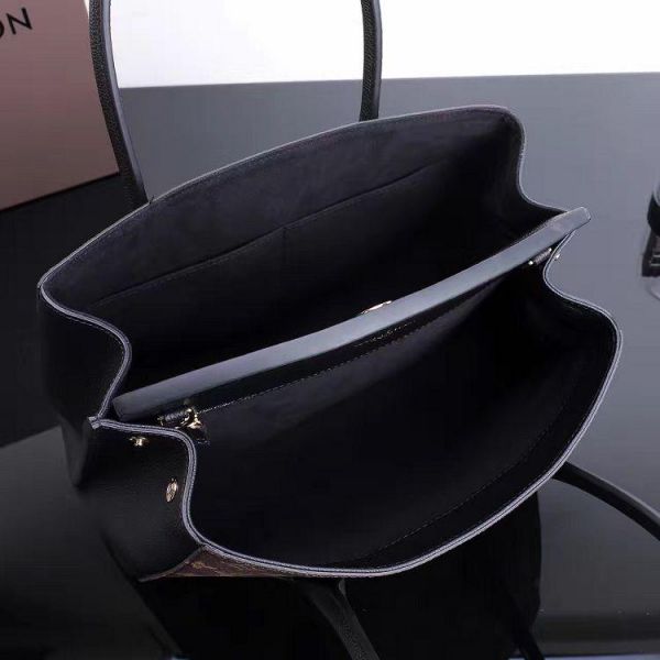 Louis Vuitton Florine Handbag Monogram Canvas and Leather Black, Brown