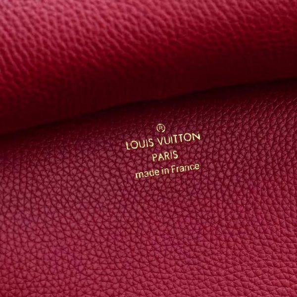 LOUIS VUITTON Florine Monogram Canvas Shoulder Bag Red