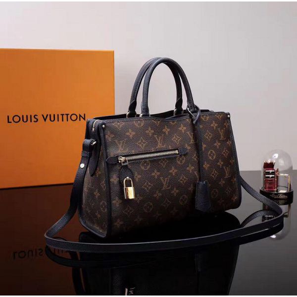 M43435 Louis Vuitton 2017 Fall Premium Monogram Popincourt Bag MM