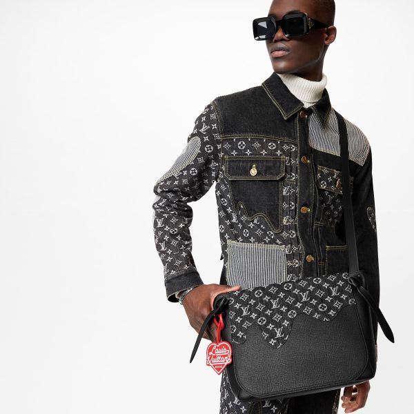 Louis Vuitton Pre-owned Nigo Monogram Giant Damier Denim Jacket