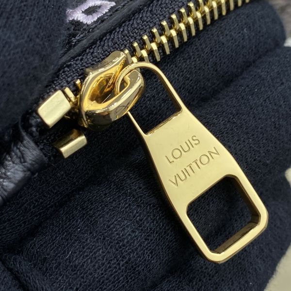 Louis Vuitton Black Neverfull LV M46040– TC