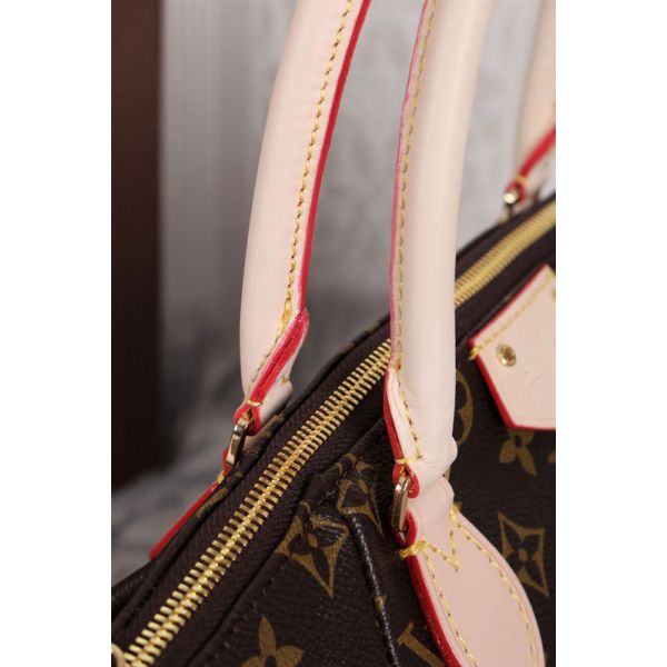 Louis Vuitton Turenne Handbag Monogram Canvas MM Brown 22911445