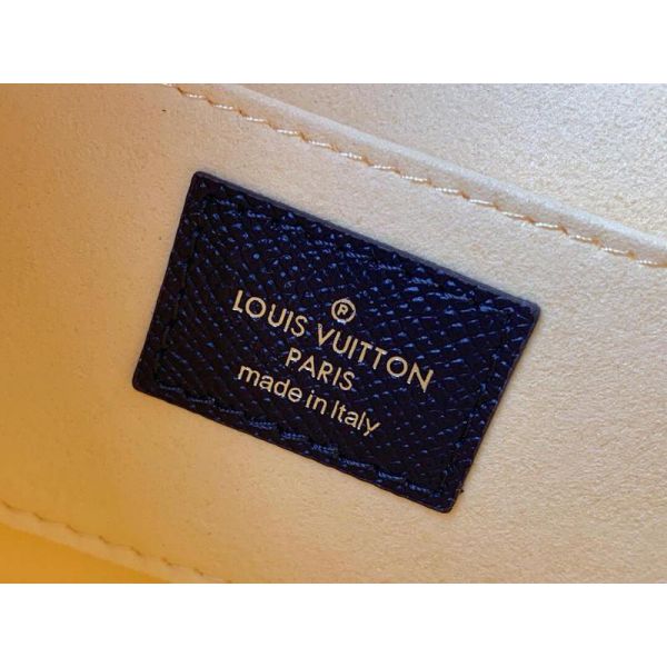 Louis Vuitton Dauphine Shoulder Bag Damier Monogram LV Pop Canvas Mini