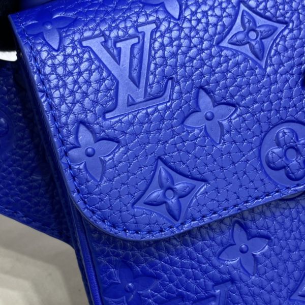 Louis Vuitton Monogram Taurillon Leather S Lock Messenger Bag