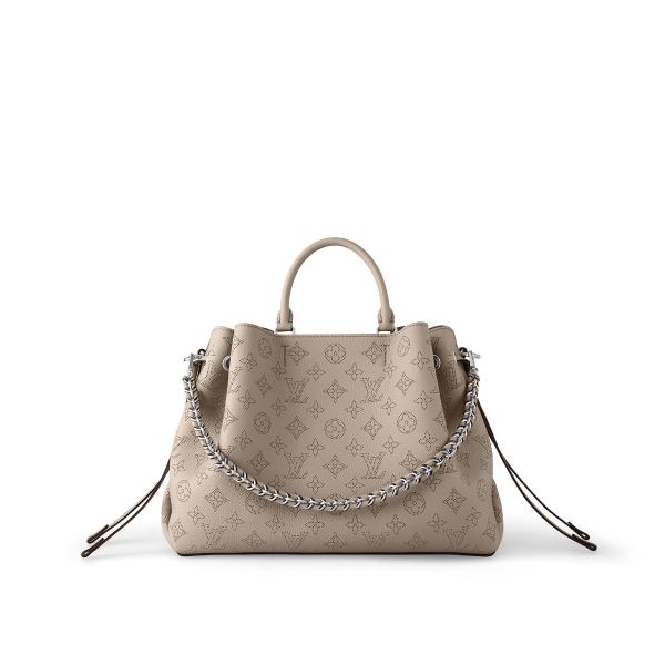 Louis Vuitton Mahina Leather Bella Medium Bucket Bag