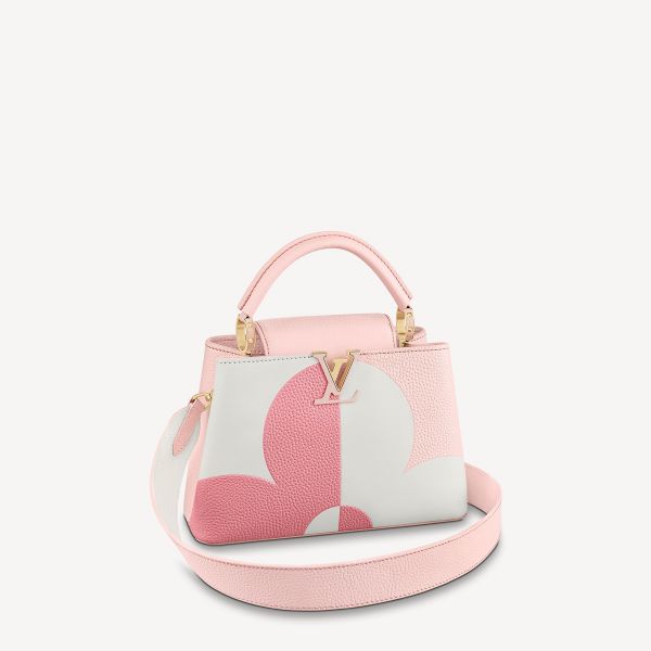 louis vuitton bags pink and white