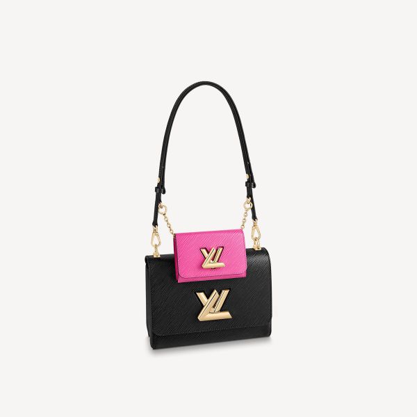 Louis Vuitton Twist MM Epi Grained Leather White in Cowhide