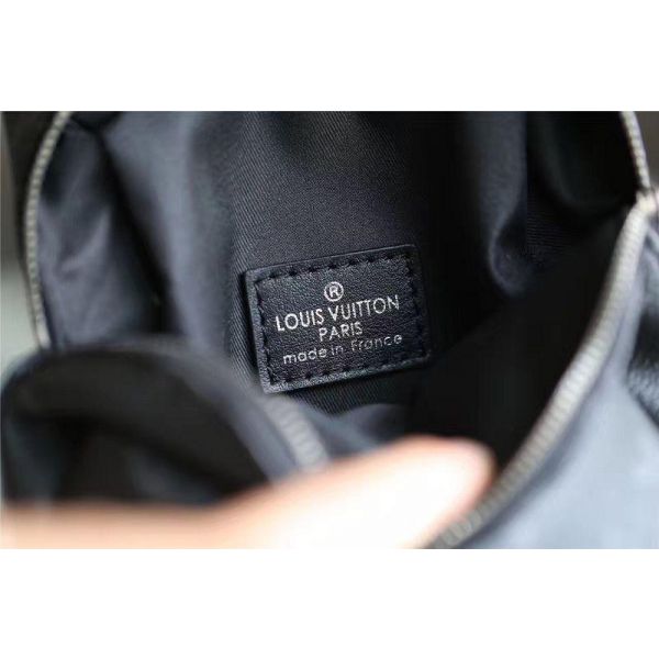 M61964 Louis Vuitton 2017 Premium Monogram Eclipse Canvas Apollo backpack