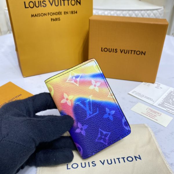 Louis Vuitton Sunset Monogram Pocket Organizer PO Color very vibrant, what  you think? . . #louisvuitton #louisvuittonformen…