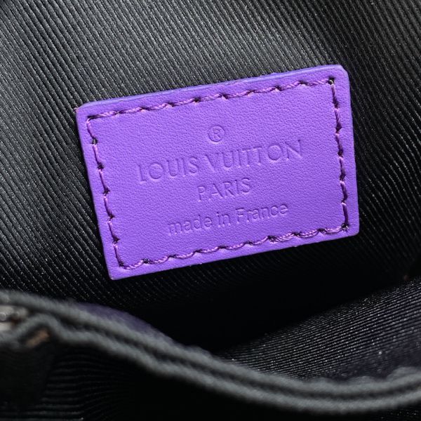 M81522 Louis Vuitton Monogram Macassar S-Lock Vertical Wearable Wallet
