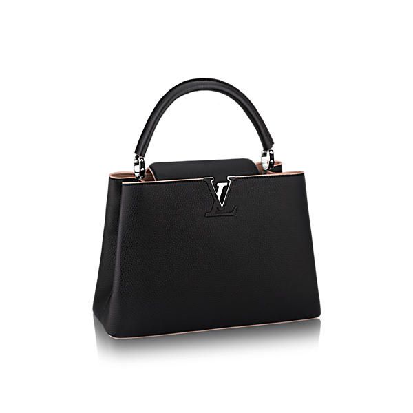 Louis Vuitton Capucines GM - Black Handle Bags, Handbags