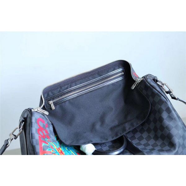 Louis Vuitton Bag Keepall Bandouliere 45 Watercolor Multico | 3D model