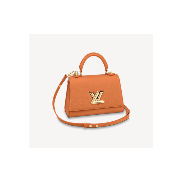 Eluxury Company - Introducing the Twist One Handle PM handbag in Taurillon  leather. Its striking shape, elegant top handle, and iconic LV twist-lock  make it a sophisticated everyday bag. In addition to