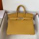 #160144 HERMÈS 30CM BIRKIN TOGO GOLD HARDWARE