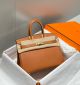 #160319 HERMÈS 25CM BIRKIN TOGO GOLD HARDWARE