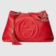 #387043 Gucci 2016 New Soho Leather Large Shoulder Bag-Red