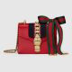 #431666 Gucci 2016 Sylvie Leather Mini Chain Bag－5 Colors