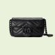 #476432 Gucci GG Marmont Belt Bag-Black