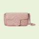 #476432 Gucci GG Marmont Belt Bag-Pink