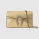 #476432 Gucci GG Supreme Dionysus Super Mini Bag-Gold