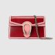 #476432 Gucci GG Supreme Dionysus Super Mini Bag-Red/Pink