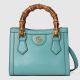 #655661 Gucci Diana Mini Tote Bag-Blue