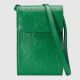 #‎675181 Gucci GG embossed Mini Bag-Green