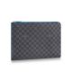 #N64032 Louis Vuitton Fall-Winter 2018 Pochette Jour GM-Damier Graphite Canvas