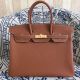 #HB52004 Hermes Premium Collection 35cm Birkin Togo Leather-Brown