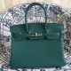 #HB52008 Hermes Premium Collection 35cm Birkin Togo Leather-Green