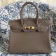 #HB52009 Hermes Premium Collection 35cm Birkin Togo Leather-Brown