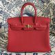 #HB52016 Hermes Premium Collection 35cm Birkin Togo Leather-Red