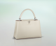 #M94413 Louis Vuitton 2013 Fall Capucines Bag MM-White