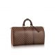 #N41427 Louis Vuitton Premium Damier Canvas Keepall 50 Luggage Bag