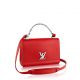 #M51202 Louis Vuitton 2015 Soft Leather Lockme II BB Handbag-Red