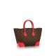 #M41537 Louis Vuitton 2016 New Monogram Phenix Handbag PM－Red