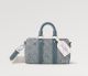 M22762 Louis Vuitton Washed Denim Keepall Bandoulière 25 Handbag