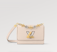 M22774 Louis Vuitton Epi Twisted Flower MM Handbag Quartz