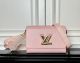 M24758 Louis Vuitton Twist EPI Traveler handbag PM-Pink