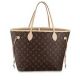 #M40156 Louis Vuitton Monogram NeverFull MM Bag
