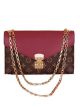 #M41200  Louis Vuitton Pallas Chain Shoulder Bag-Wine Red