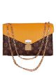 #M41200  Louis Vuitton Pallas Chain Shoulder Bag-Yellow